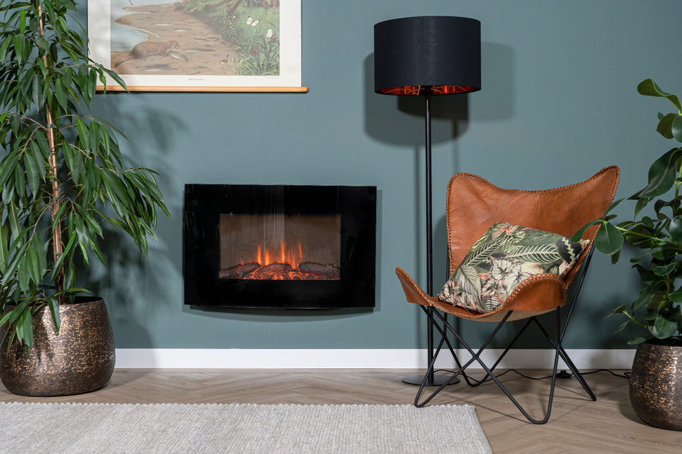 Chimenea eléctrica colgante Valencia Eurom