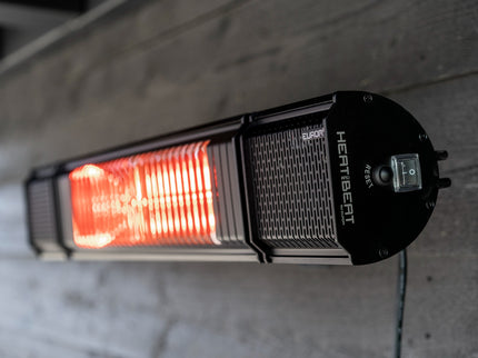 Heat &amp; Beat (2000 Watt) -Zwart