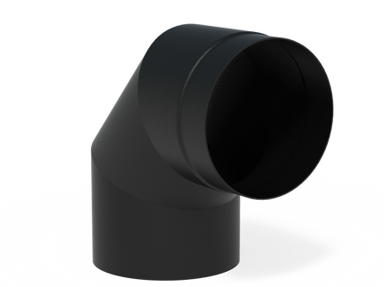 FORNO Arco 90º Negro (Ø20cm)