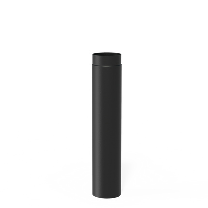 FORNO Tubo de estufa 75 cm Negro (Ø20)