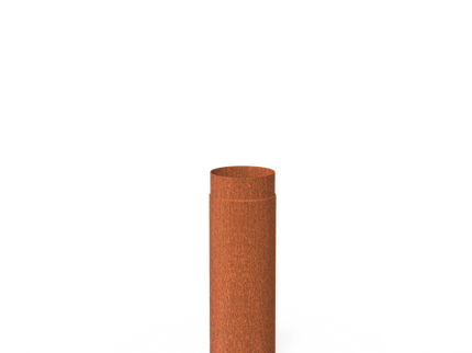 FORNO Tubo de estufa Acero Corten 50cm (Ø20)