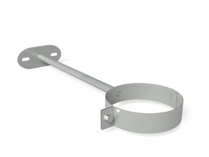 FORNO Abrazadera de pared 154 mm Acero inoxidable