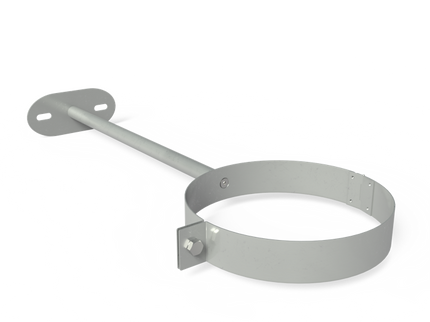 FORNO Abrazadera de pared Acerio inoxidable Ø20 cm
