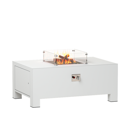 Mesa brasero Brann blanco FORNO