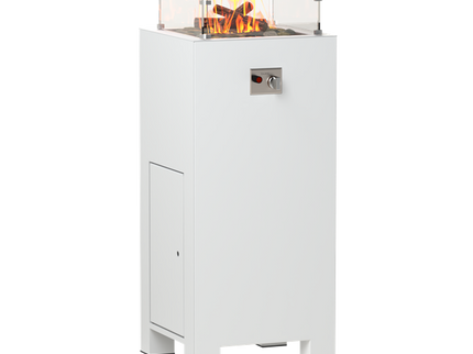 Mesa brasero Brann blanco FORNO