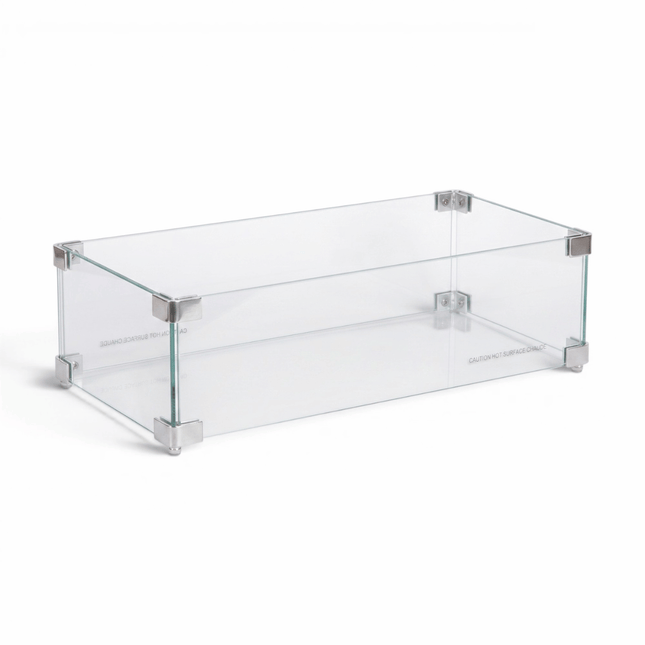 Paravientos rectangular de cristal Happy Cocooning