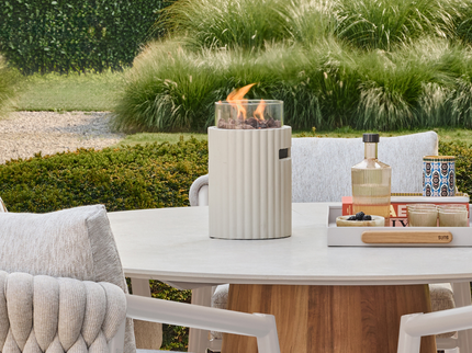 Happy Cocooning tafelbrander Lumi Rib oyster beige