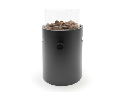 Chimenea de mesa Lumi Steel negro Happy Cocooning