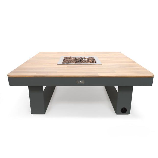 Mesa brasero Horizon 95 antracita Happy Cocooning