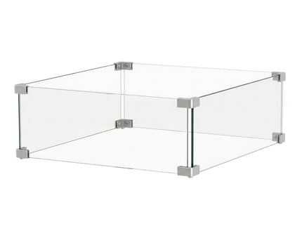 Set de mesa brasero Estate Square 88 oscuro travertino Happy Cocooning