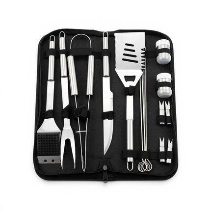 Utensilios barbacoa Enkel 17 piezas HEAT