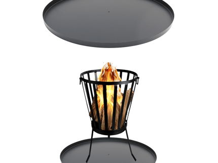 Placa protectora redonda 50 cm HEAT