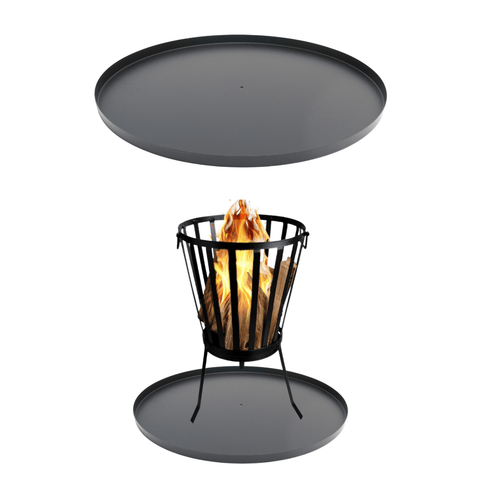 Placa protectora redonda 50 cm HEAT