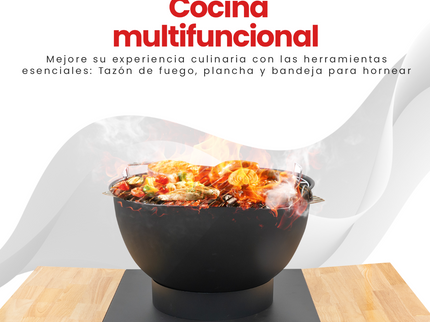 Barbacoa plancha Kjok negro HEAT
