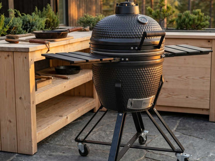 Barbacoa kamado Fyregg 18 negro HEAT Premium