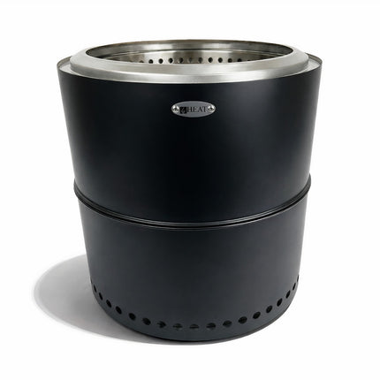 Brasero sin humo Rokfri Large negro HEAT