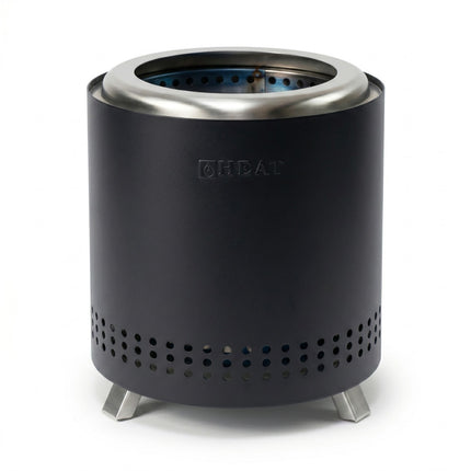 Brasero sin humo Rokfri Medium negro HEAT