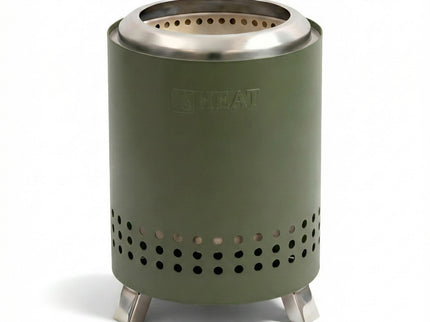 Brasero sin humo Rokfri Small verde HEAT