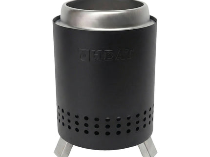 Brasero sin Humo Rokfri Small negro HEAT