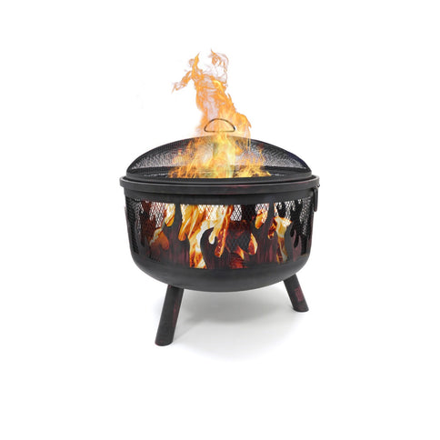 Brasero Hornset acero negra HEAT