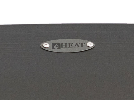 Pebetero de leña Classic 90 cm negro HEAT