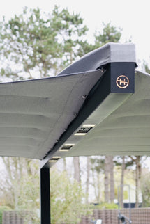 Estufa exterior / sombrilla LEAF® Heatsail