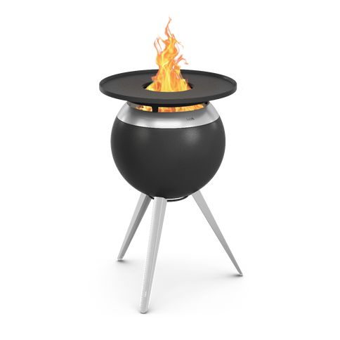 Brasero sin humo MOON 45 con plancha höfats