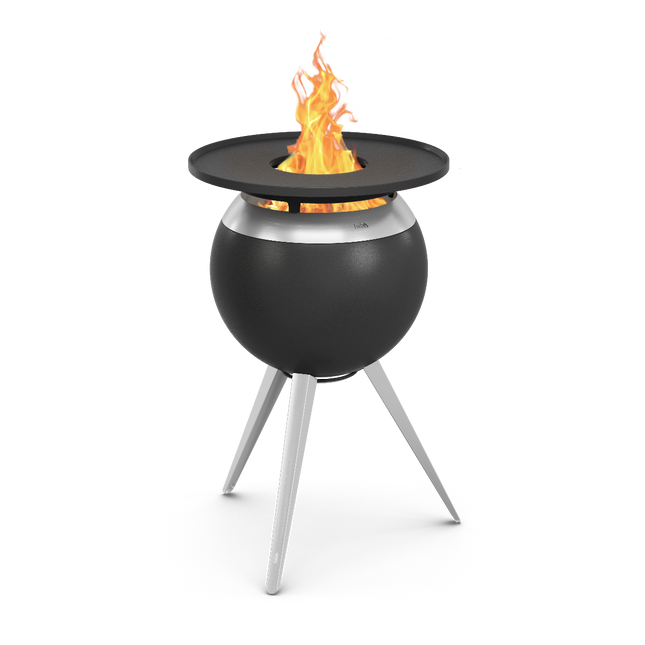 Brasero sin humo MOON 45 con plancha höfats