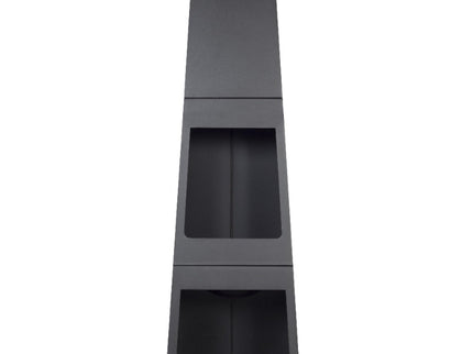 Chimenea de jardín Malmö negra La Hacienda