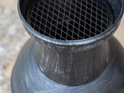 Chimenea de jardín Squat efecto bronce La Hacienda