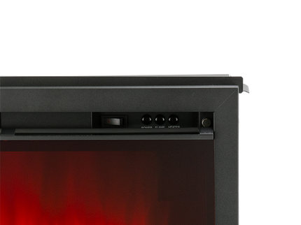 Chimenea eléctrica insertable Lugano Livn