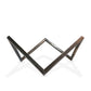 Soporte para pebetero de leña Star 60 cm carbono MOODZ