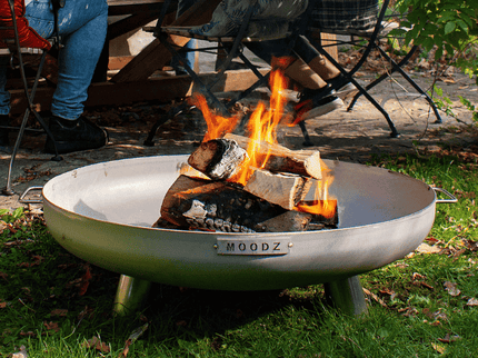 MOODZ vuurschaal Feet & Handle RVS