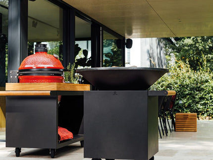 Barbacoa plancha Classic Storage PRO 100 acero corten