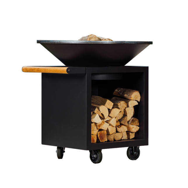 Barbacoa plancha Classic Storage PRO 100 negra