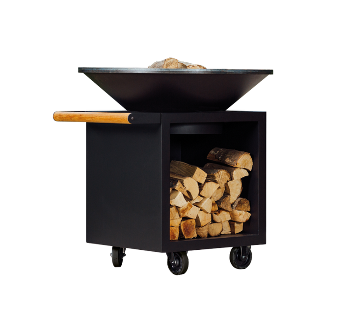 Barbacoa plancha Classic Storage PRO 100 negra