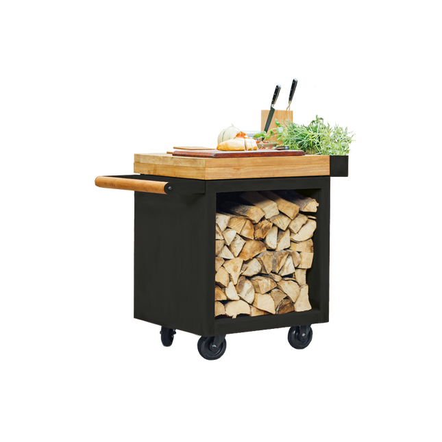 Mesa de trabajo Mise en Place PRO 65 negra OFYR