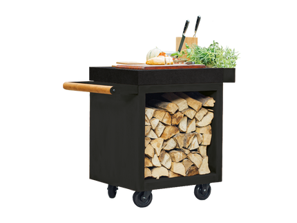 OFYR Montaje de la mesa profesional 65 Negro-Ceramic Dark Grey
