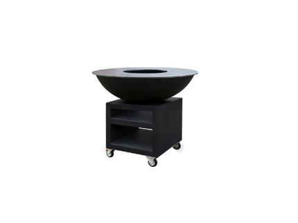 Barbacoa plancha PIATTO Pro gris oscuro Quoco