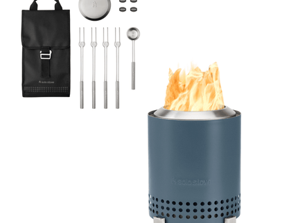 Pakketdeal Solo Stove Mesa XL blauw + accessoirepakket