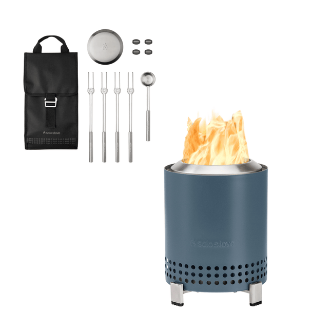Pack ahorro Solo Stove Mesa XL azul + paquete de accesorios
