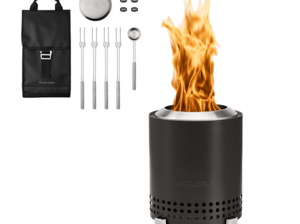 Pack ahorro Solo Stove Mesa XL negro + paquete de accesorios