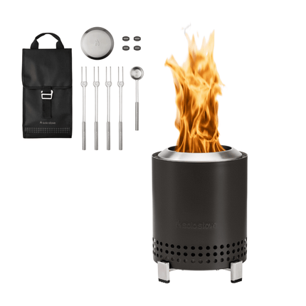 Pack ahorro Solo Stove Mesa XL negro + paquete de accesorios