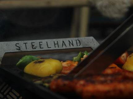 Steelhand Placa de parrilla V-Pocket