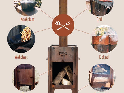 Barbacoa Braai Premium Stoked BBQ