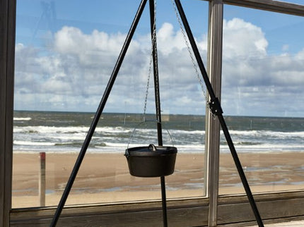 STOOQ TRIPLE Q Driepoot Zwart 210 cm