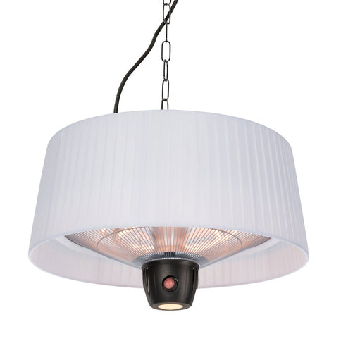 Estufa colgante exterior Artix 1500 blanca Sunred