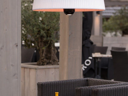 Estufa colgante exterior Artix 1800 blanca Sunred