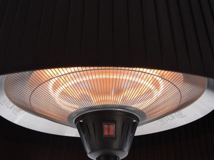 Estufa de pie exterior Artix 2100 negra Sunred