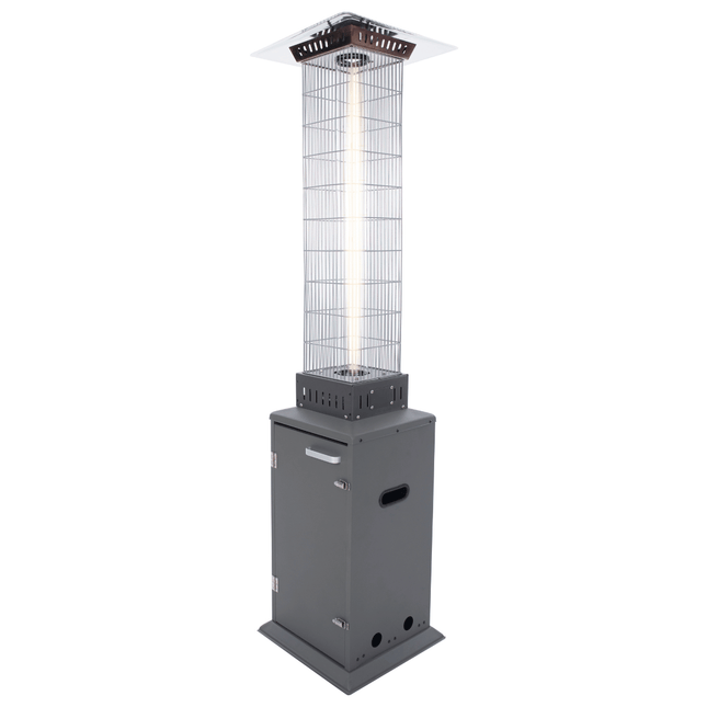 Estufa de gas exterior Atria 11000 gris Sunred